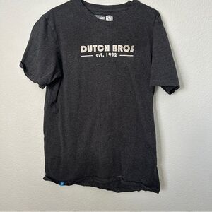 Dutch Bros Dark Gray Short Sleeve Tee